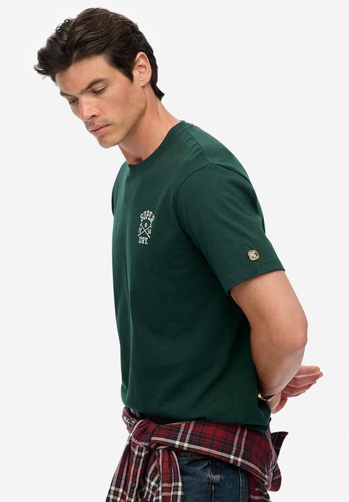 Superdry. - Athletic Club T-shirt - Enamel Green
