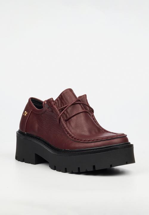 Rock & Co - Hendrix 2 chunky lace up - wine