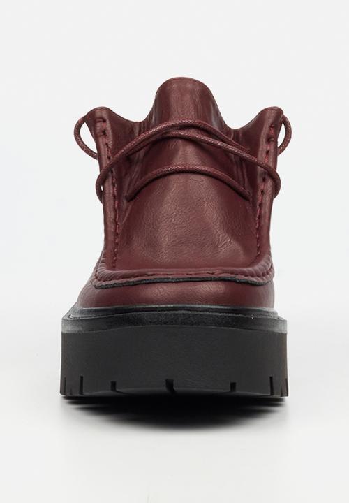 Rock & Co - Hendrix 2 chunky lace up - wine