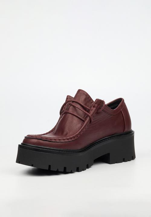 Rock & Co - Hendrix 2 chunky lace up - wine