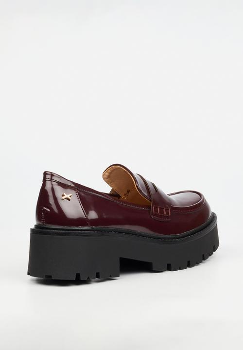 Rock & Co - Hendrix 4 chunky penny moc - plum
