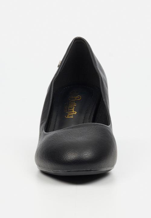 Butterfly Classics - Joan 1 court heel  - black