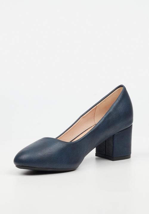 Butterfly Classics - Joan 1 court heel - navy