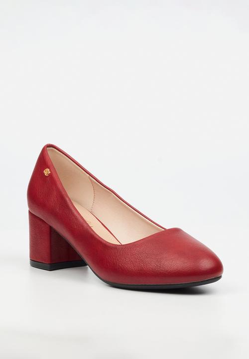 Butterfly Classics - Joan 1 court heel - red