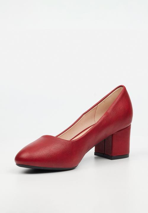 Butterfly Classics - Joan 1 court heel - red