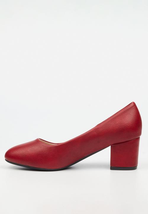 Butterfly Classics - Joan 1 court heel - red