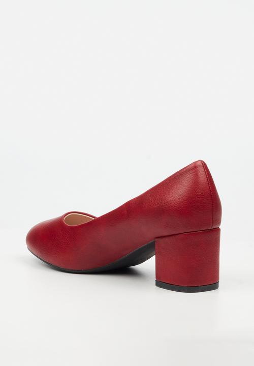 Butterfly Classics - Joan 1 court heel - red