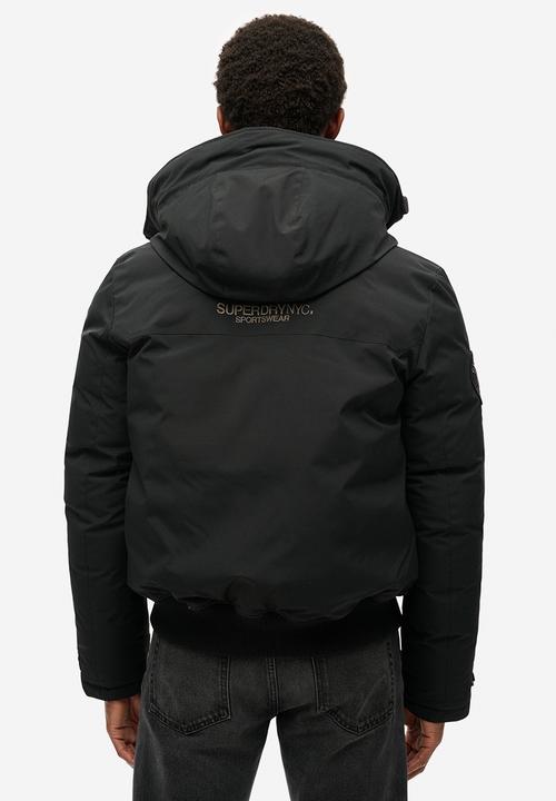 Superdry. - City Padded Bomber Jacket - Black