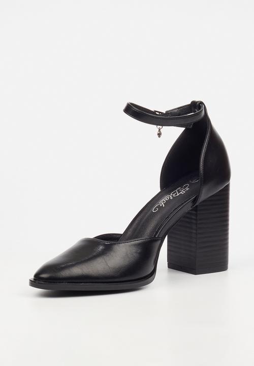 Miss Black - Kaia 1 thick block heel - black