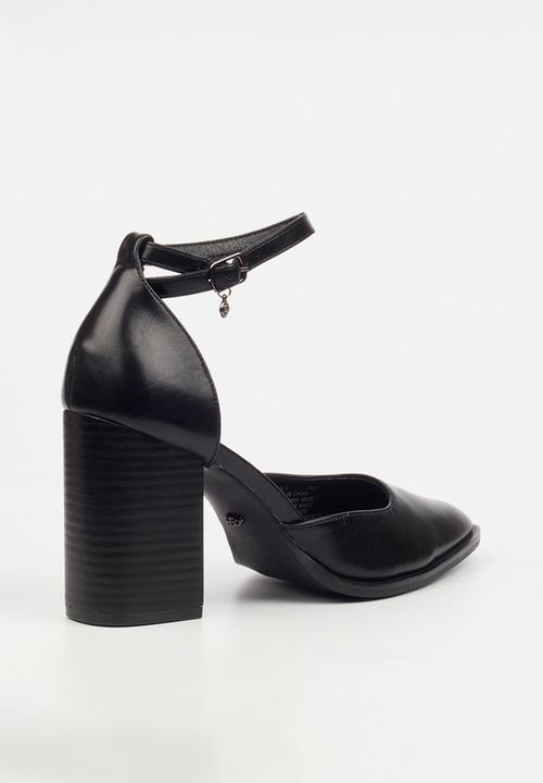Miss Black - Kaia 1 thick block heel - black