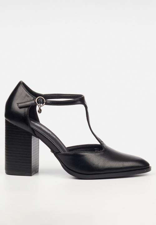 Miss Black - Kaia 1 thick block heel - black