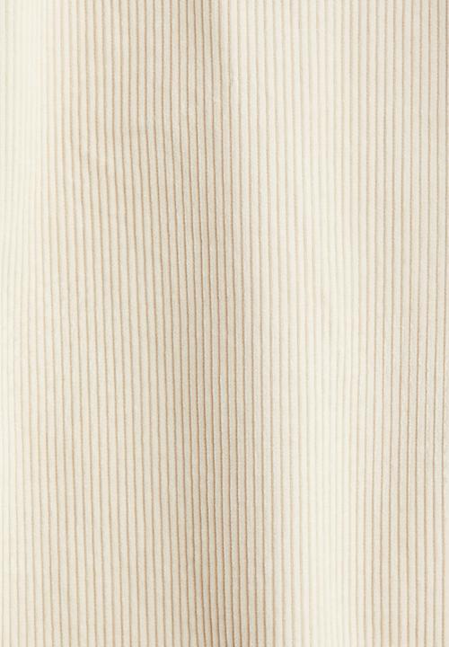 H&M - Relaxed fit corduroy trousers - beige