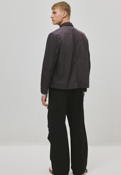 H&M - Regular fit nylon overshirt - purple