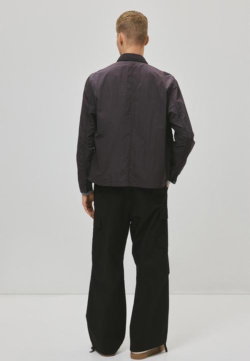 H&M - Regular fit nylon overshirt - purple