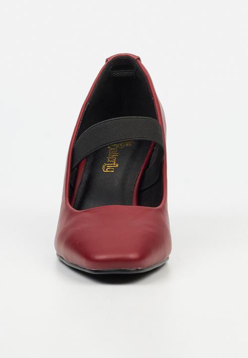 Butterfly Feet - Vivian 1 heel - burgundy