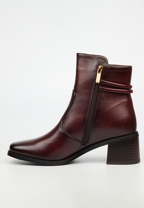 Butterfly Feet - Nikah 2 boot - burgundy