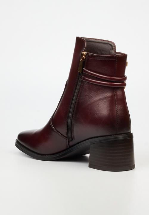 Butterfly Feet - Nikah 2 boot - burgundy