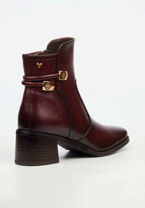 Butterfly Feet - Nikah 2 boot - burgundy