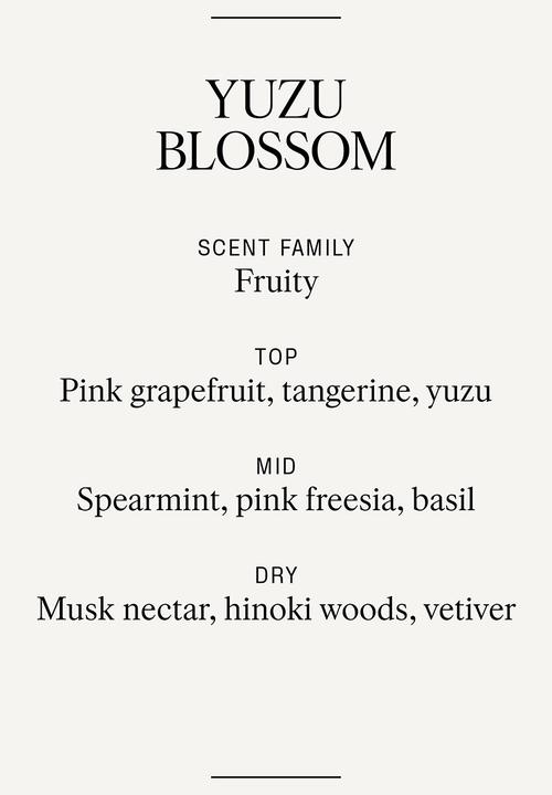 H&M - Scented candle in glass holder - yuzu blossom