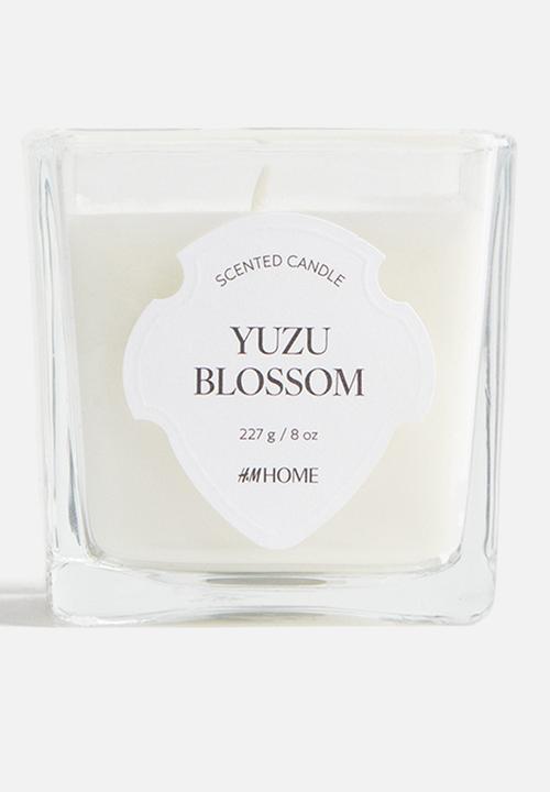 H&M - Scented candle in glass holder - yuzu blossom