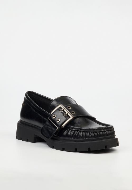 Butterfly Feet - Plush 2 loafer  - black