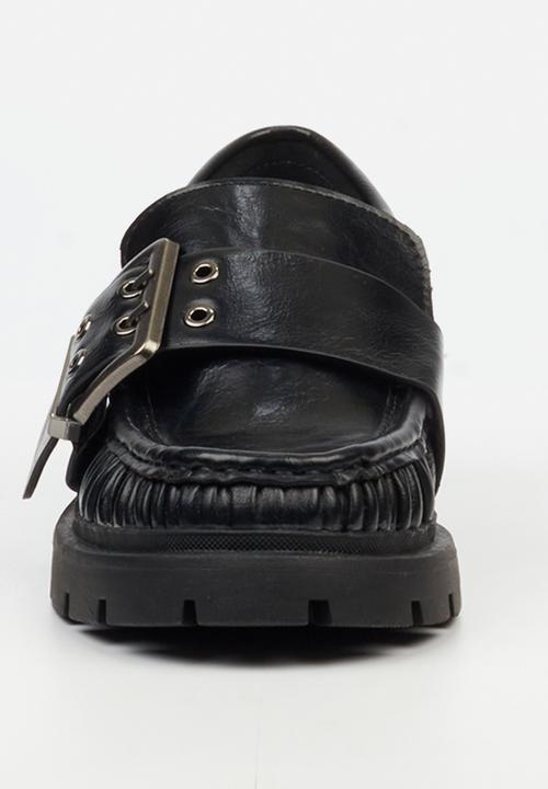 Butterfly Feet - Plush 2 loafer  - black