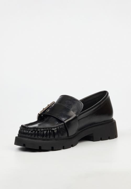 Butterfly Feet - Plush 2 loafer  - black