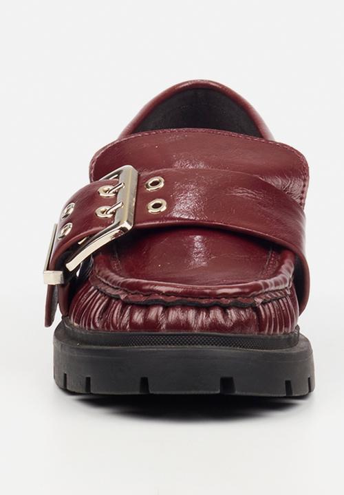 Butterfly Feet - Plush 2 loafer  - burgundy
