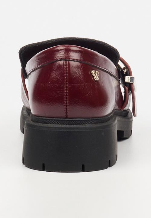 Butterfly Feet - Plush 2 loafer  - burgundy