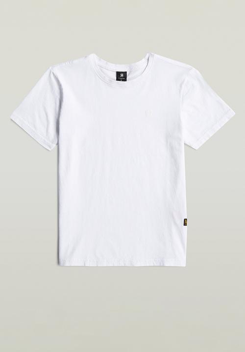 G-STAR - Base R T Ss - White