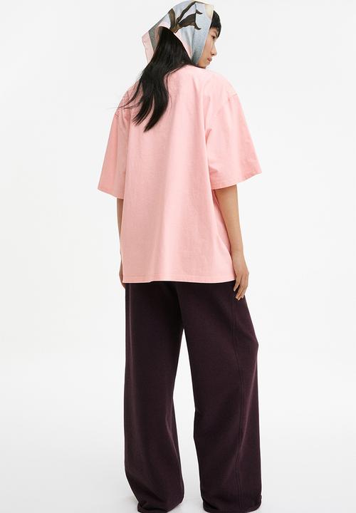 H&M - H&M Studio: Oversized T-shirt - pink