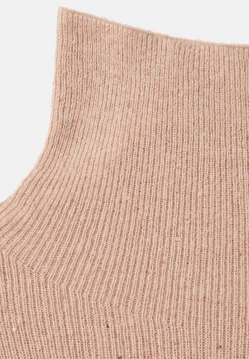 MANGO - Sweater recatada - medium brown