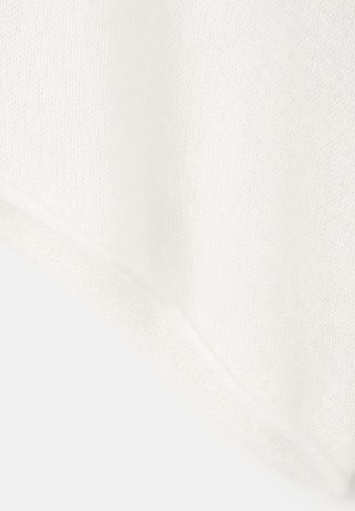 MANGO - Sweater paulete - natural
