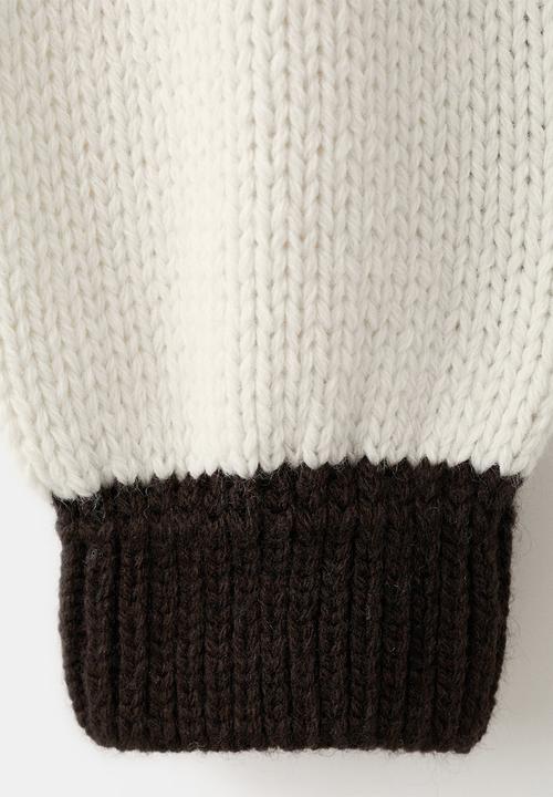MANGO - Sweater bosque - light beige