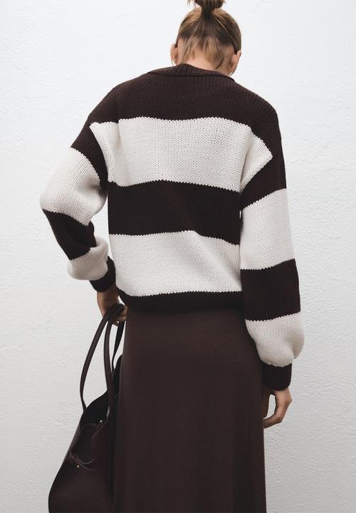 MANGO - Sweater bosque - light beige