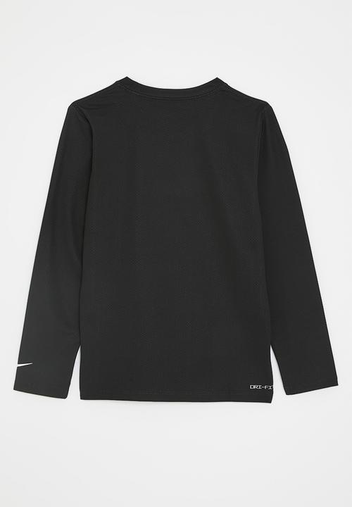 Nike - Nike multi long sleeve top - black