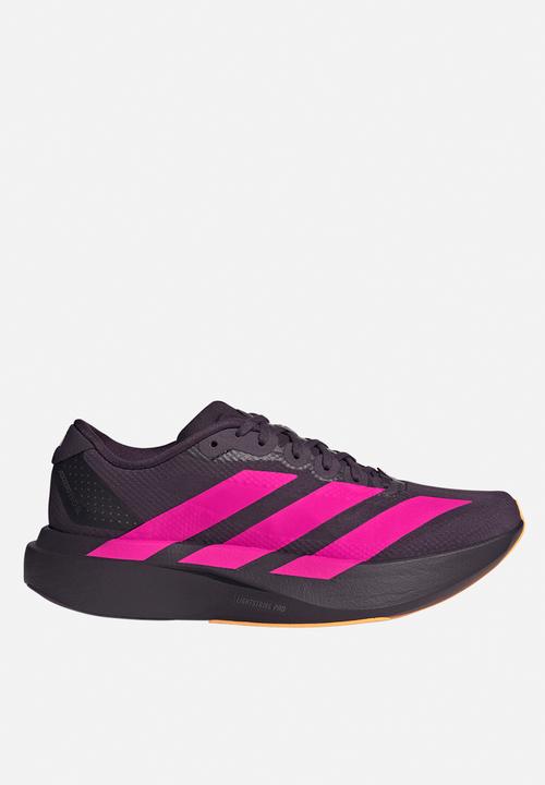 Adizero EVO SL WOVEN W - aurora black/shock pink/Lucid Tangerine