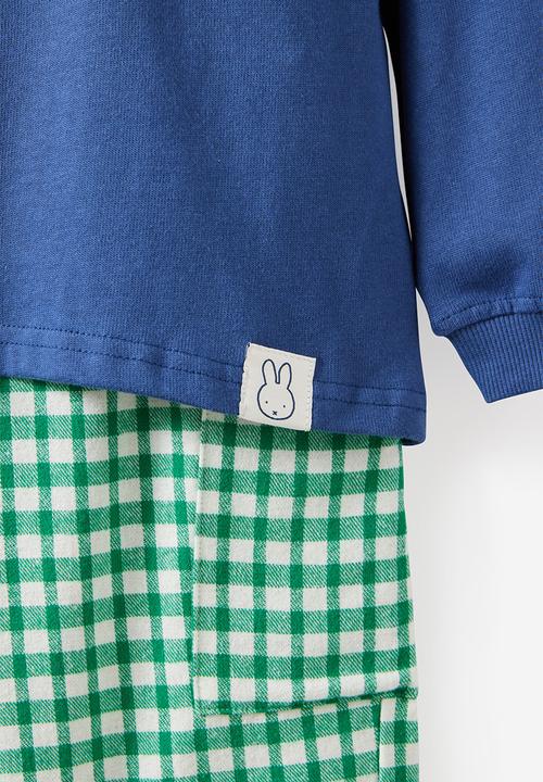 Cotton On - Miffy Long Sleeve Pj Set License - Lcn Mif Deep Dive/ Miffy Apple