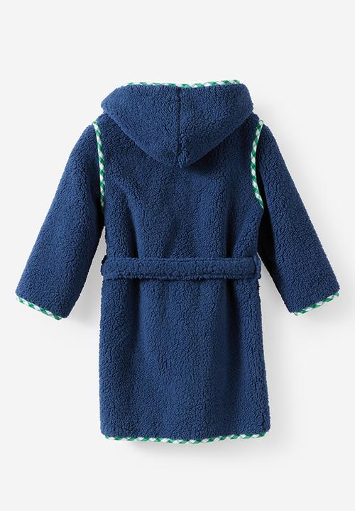 Cotton On - Hooded Gown - Deep Dive /Deep Mint