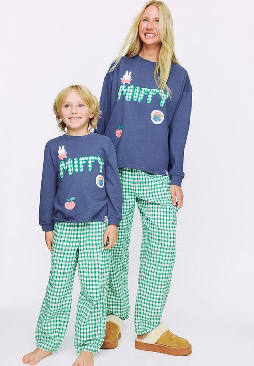 Cotton On - Miffy Adult Long Sleeve Pj Set License - Lcn Mif Deep Dive/ Miffy Apple