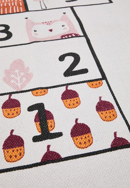 H&S - Forest Numbers Rug - multi