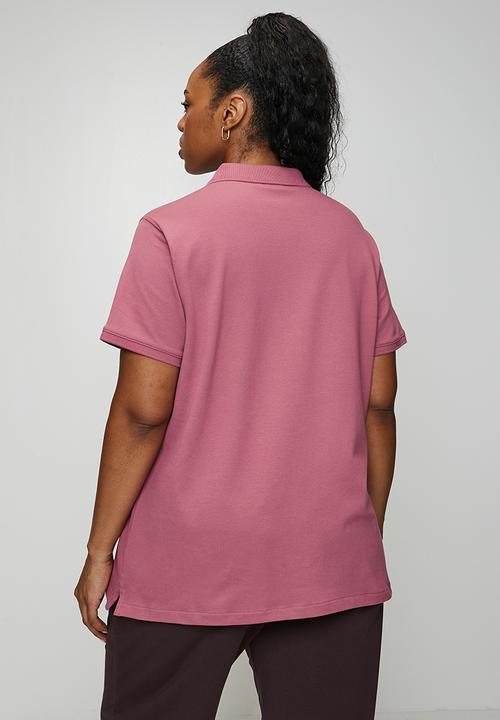POLO - Plus wmn margot ss golfer - rose