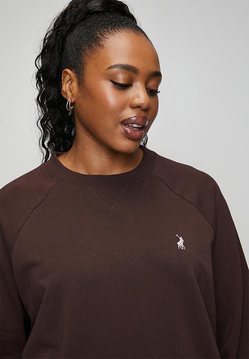 POLO - Plus wmn sophia ls track top - plum
