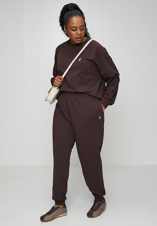 POLO - Plus wmn sophia ls track top - plum