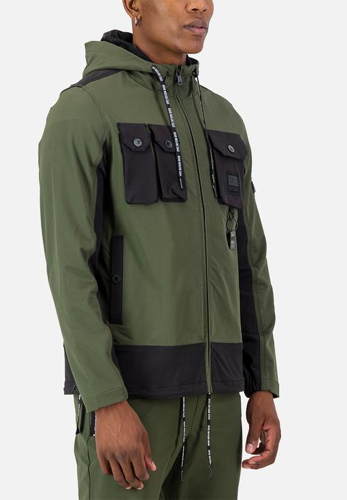 S.P.C.C - Defcon Renegade Jacket  - Black/Fatigue