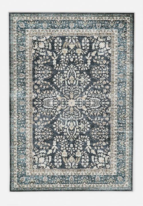 Ione Flortal Rug - Blues