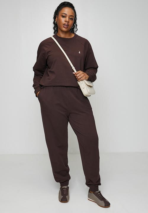 POLO - Plus wmn sophia jogger - plum