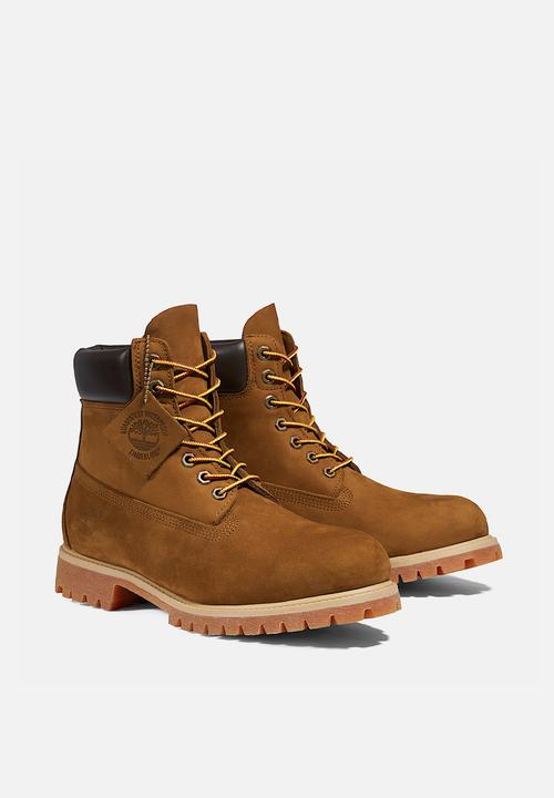 Timberland - 6 In Lace Waterproof Boot - Dark Wheat Nubuck