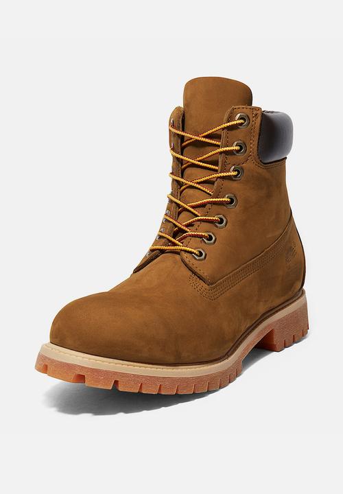 Timberland - 6 In Lace Waterproof Boot - Dark Wheat Nubuck