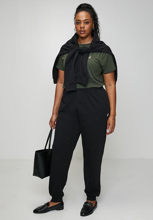POLO - Plus wmn sophia jogger - black